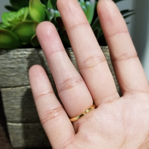 💍 GOLD STATMENT RING - Picture 9 of 10